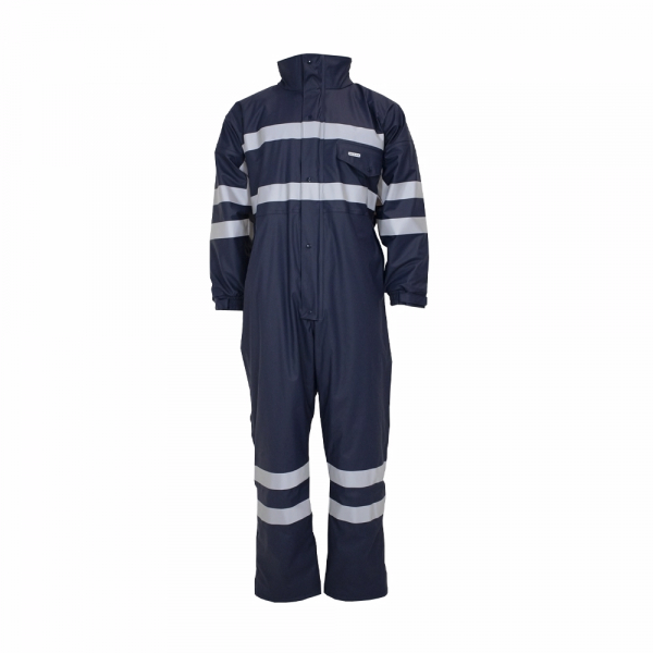 OCEAN-Weather-Comfort-Overall, mit Reflexstreifen, 210 g/m², marine