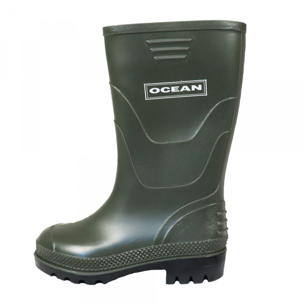 OCEAN-Gummistiefel Cloud Junior, oliv