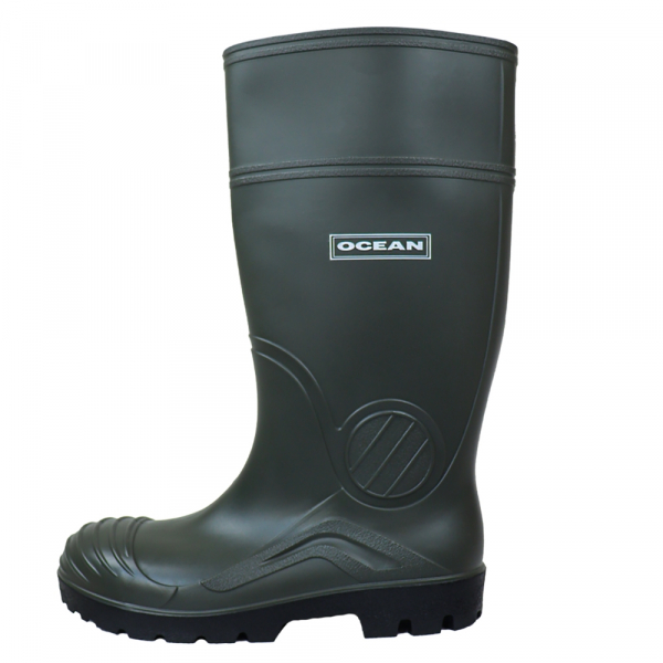 OCEAN-Sicherheitsgummitstiefel Safety S5, oliv