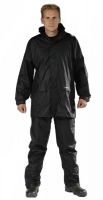 OCEAN-Regen-Schutz-Anzug, Jacke und Hose, 210g/m², schwarz
