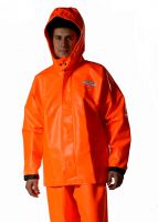 OCEAN-Regen-Jacke, Weather Heavy, leuchtorange