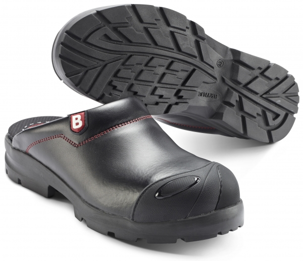 SIKA-SB Clogs, Flex Fit, schwarz