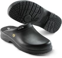 SIKA-OB ESD-Arbeits-Berufs-Clogs, FUSION CLOG, offene Ferse, schwarz