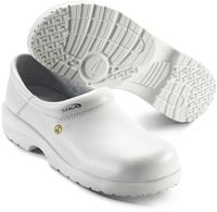 SIKA-S2 ESD-Sicherheits-Arbeits-Berufs-Clogs, FUSION CLOG, geschlossen, weiss