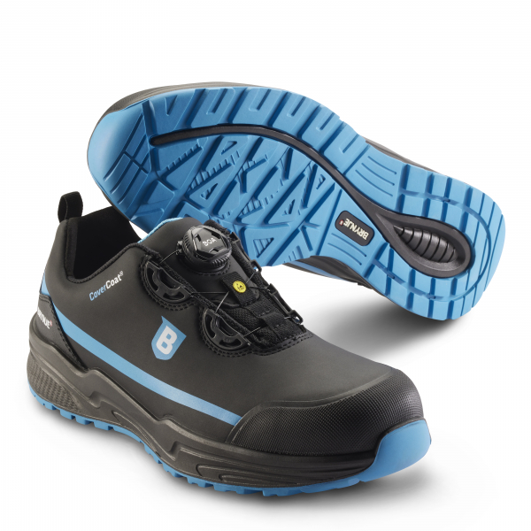 SIKA-S3 SRC, Sicherheitshalbschuhe, Blue Drive, schwarz, mit BOA Verschluss