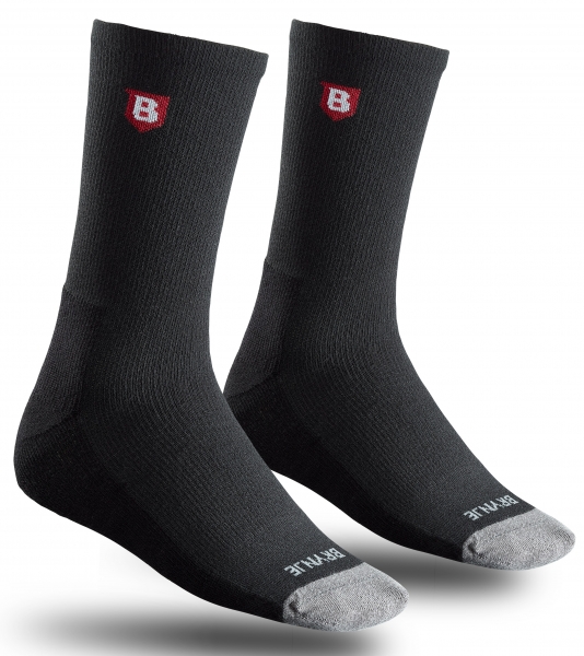 SIKA-Socken, Brynje All Year, 3 Paar, schwarz