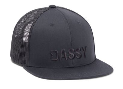 DASSY� Hebe Flat brim Kappe, anthrazitgrau