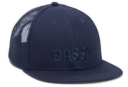 DASSY� Hebe Flat brim Kappe, nachtblau