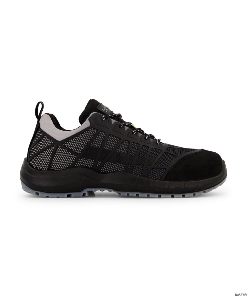 DASSY-S3-Sicherheitshalbschuhe NOX, grau/schwarz