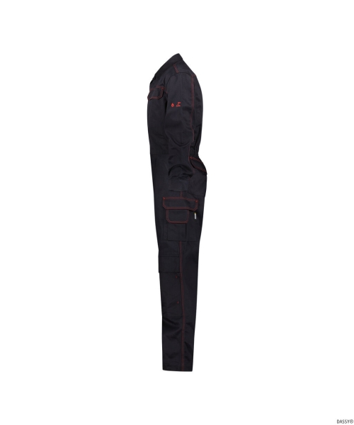 DASSY-Flammhemmender Overall TORONTO  schwarz