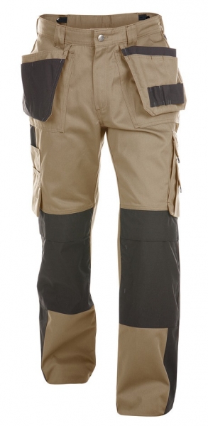 DASSY-Bundhose SEATTLE,  khaki/schwarz