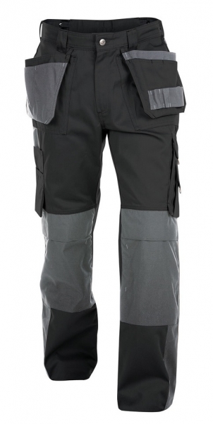 DASSY-Bundhose SEATTLE,  schwarz/grau