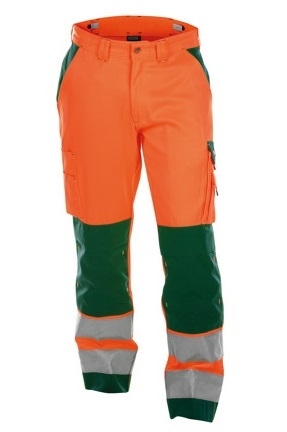 DASSY-Warnschutz-Bundhose BUFFALO orange/grün