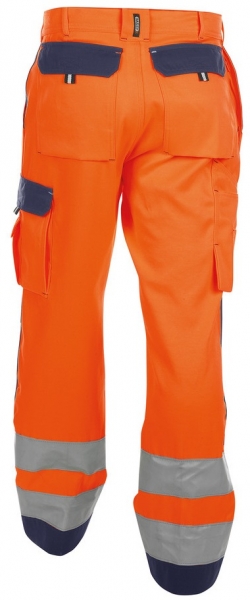 DASSY-Warnschutz-Bundhose BUFFALO  orange/dunkelblau