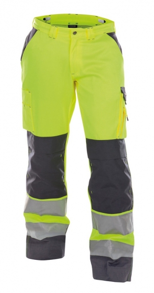 DASSY-Warnschutz-Bundhose BUFFALO gelb/grau
