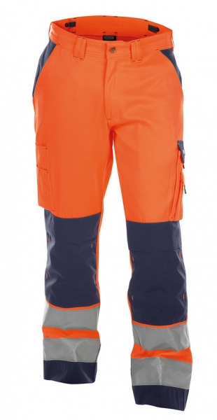 DASSY-Warnschutz-Bundhose BUFFALO  orange/dunkelblau