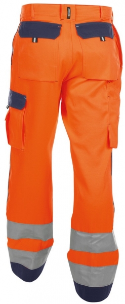 DASSY-Warnschutz-Bundhose BUFFALO  orange/dunkelblau