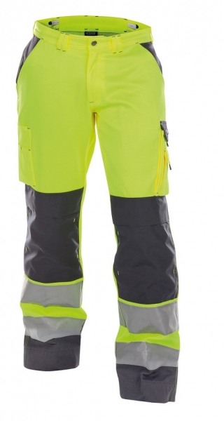 DASSY-Warnschutz-Bundhose BUFFALO gelb/grau
