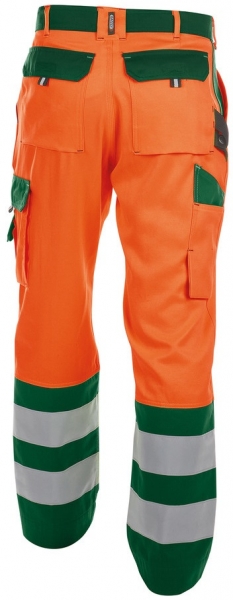 DASSY-Warnschutz-Bundhose LANCASTER orange/grn