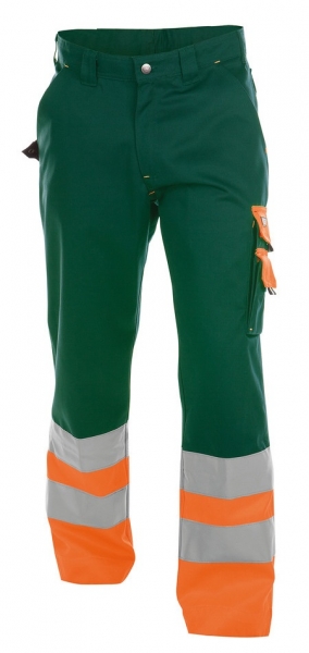 DASSY-Warnschutz-Bundhose OMAHA , orange/grün