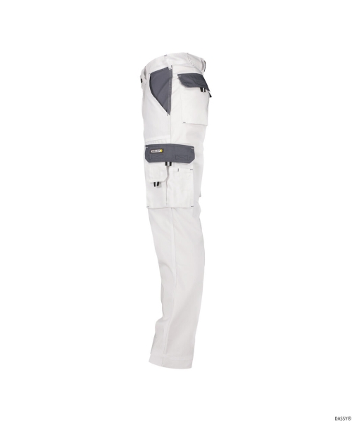 DASSY-Bundhose NASHVILLE, , wei�/grau