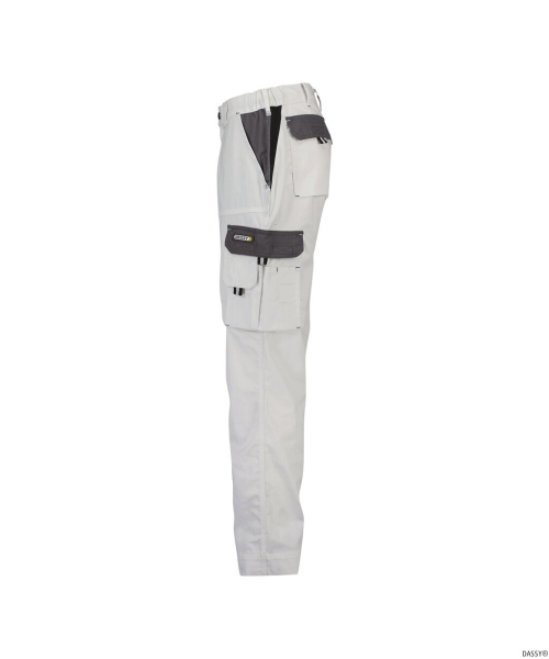DASSY-Damen-Bundhose NASHVILLE, , wei�/grau
