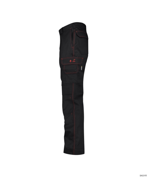 DASSY-Flammhemmende Bundhose ARIZONA , schwarz