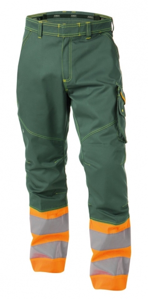 DASSY-Warnschutz-Bundhose PHOENIX , orange/grün