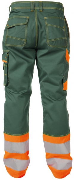 DASSY-Warnschutz-Bundhose PHOENIX , orange/grn