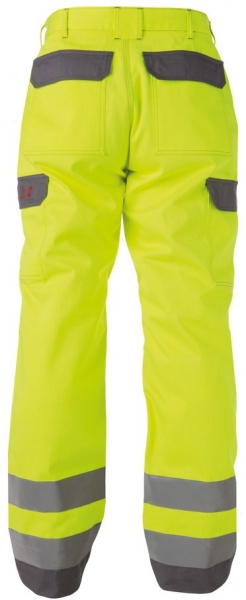 DASSY-Warnschutz-Bundhose MANCHESTER  gelb/grau