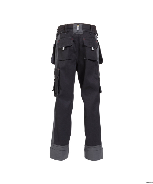 DASSY-Bundhose SEATTLE KIDS,  schwarz/grau