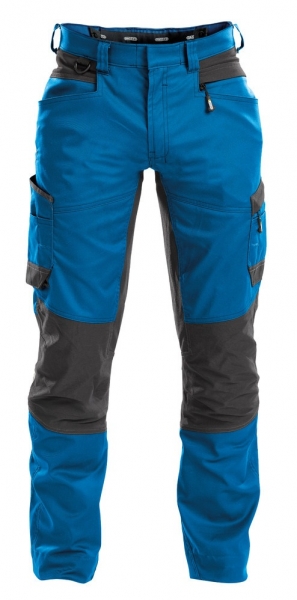 DASSY-Bundhose HELIX, kornblau/grau