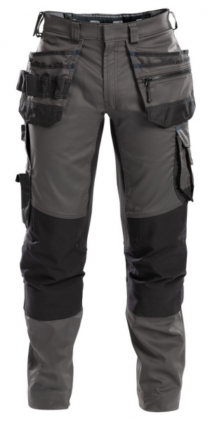 DASSY-Bundhose FLUX, grau/schwarz