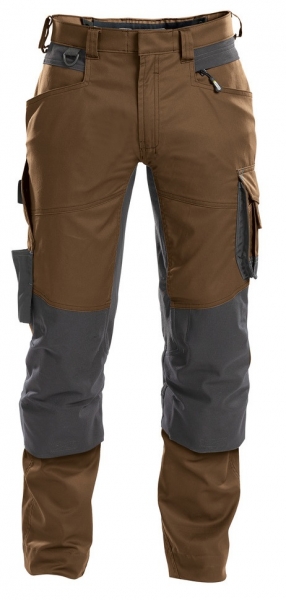 DASSY-Bundhose DYNAX, braun/grau