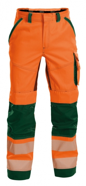 DASSY-Warnschutz-Bundhose ODESSA , orange/grün