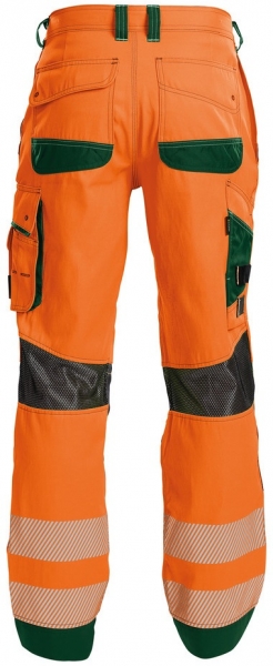 DASSY-Warnschutz-Bundhose ODESSA , orange/grn