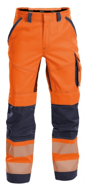 DASSY-Warnschutz-Bundhose ODESSA , orange/dunkelblau