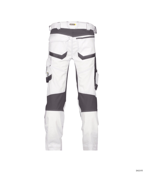 DASSY-Malerhose mit Stretch DYNAX PAINTERS wei�/grau