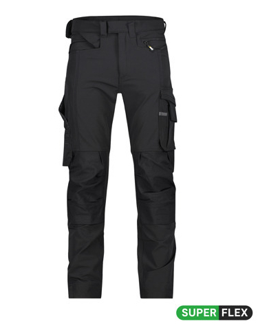 DASSY-Stretch-Arbeitshose, IMPAX, schwarz