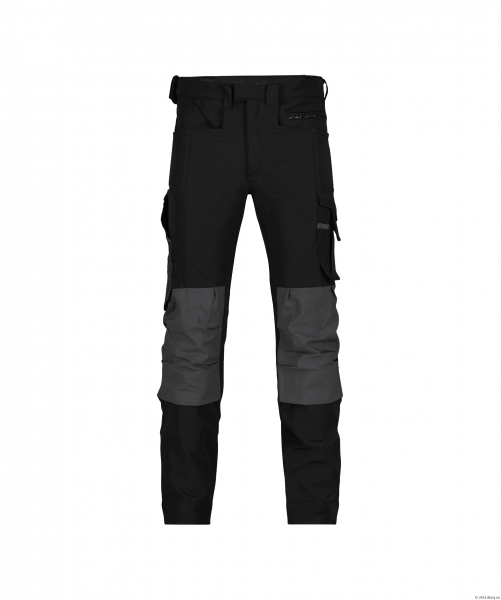 DASSY-Stretch-Arbeitshose, IMPAX, schwarz/anthrazitgrau