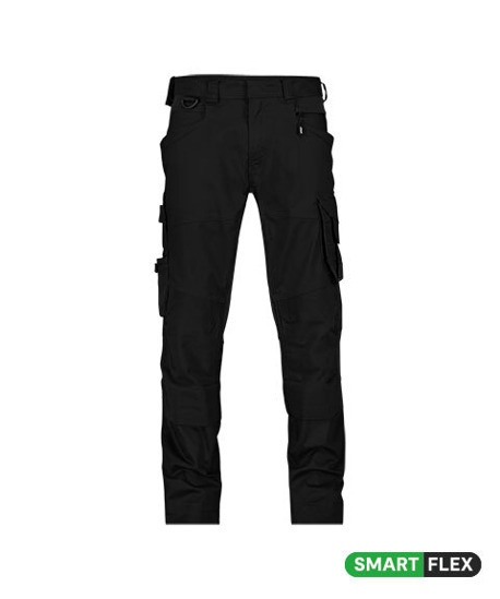 DASSY-Stretch-Arbeitshose mit Kniepolstertaschen DYNAX NEXT, 245 g/m, schwarz 