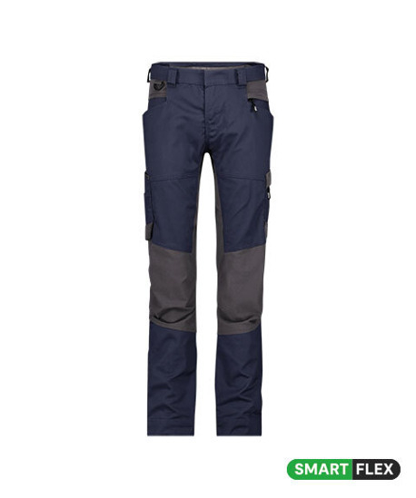 DASSY-Damen-Stretch-Arbeitshose HELIX NEXT, nachtblau/anthrazitgrau