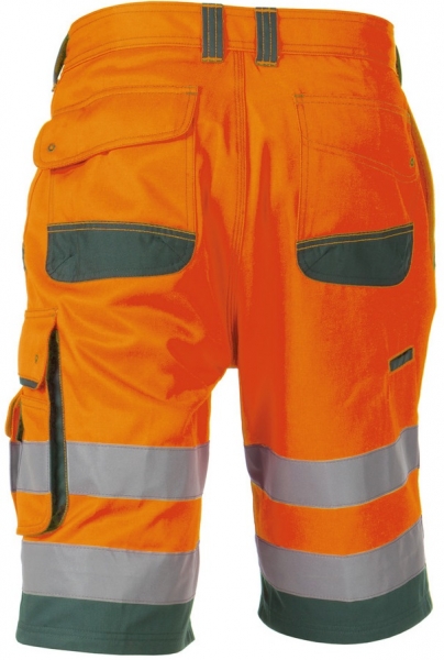 DASSY-Warnschutz-Shorts LUCCA orange/grn
