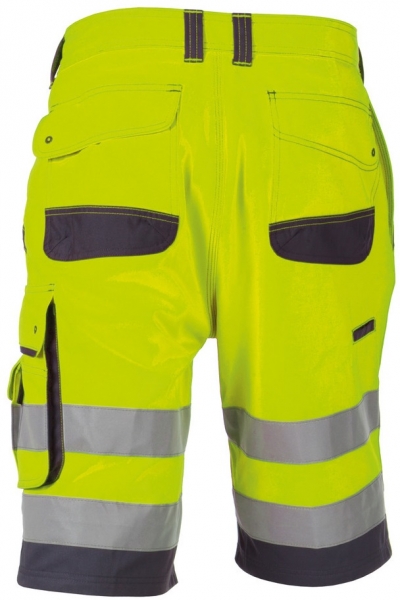 DASSY-Warnschutz-Shorts LUCCA gelb/grau