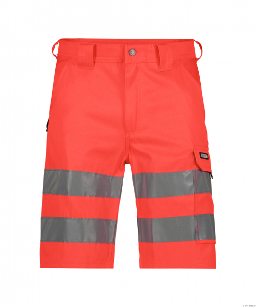 DASSY-Warnschutz-Shorts IDAHO, neonrot