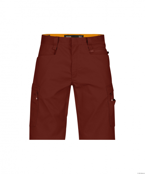 DASSY-Arbeitsshorts ZION, 250 g/m, gebranntes ziegelrot