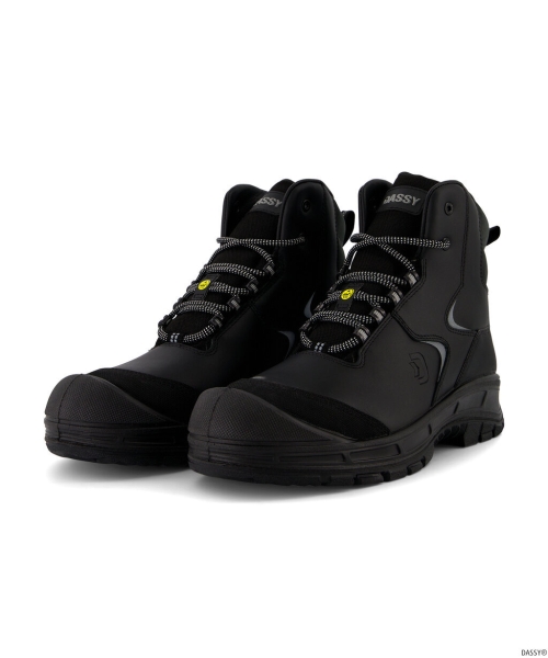 DASSY-S3-Sicherheitsschnürstiefel SETH, schwarz