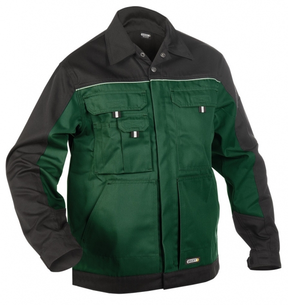 DASSY-Arbeitsjacke LUGANO,  grn/schwarz