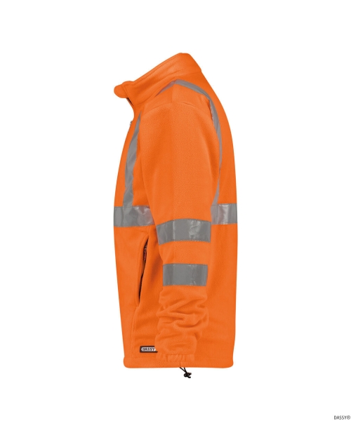 DASSY-Warnschutz-Fleecejacke KALUGA , orange