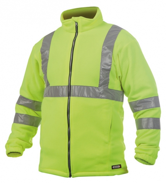 DASSY-Warnschutz-Fleecejacke KALUGA , gelb